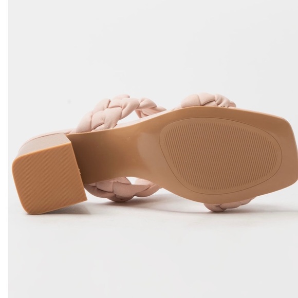 Soda Blush Braided Sandal - Picture 5 of 7